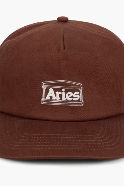 Aries Temple cap Brown - GRADUATE STORE