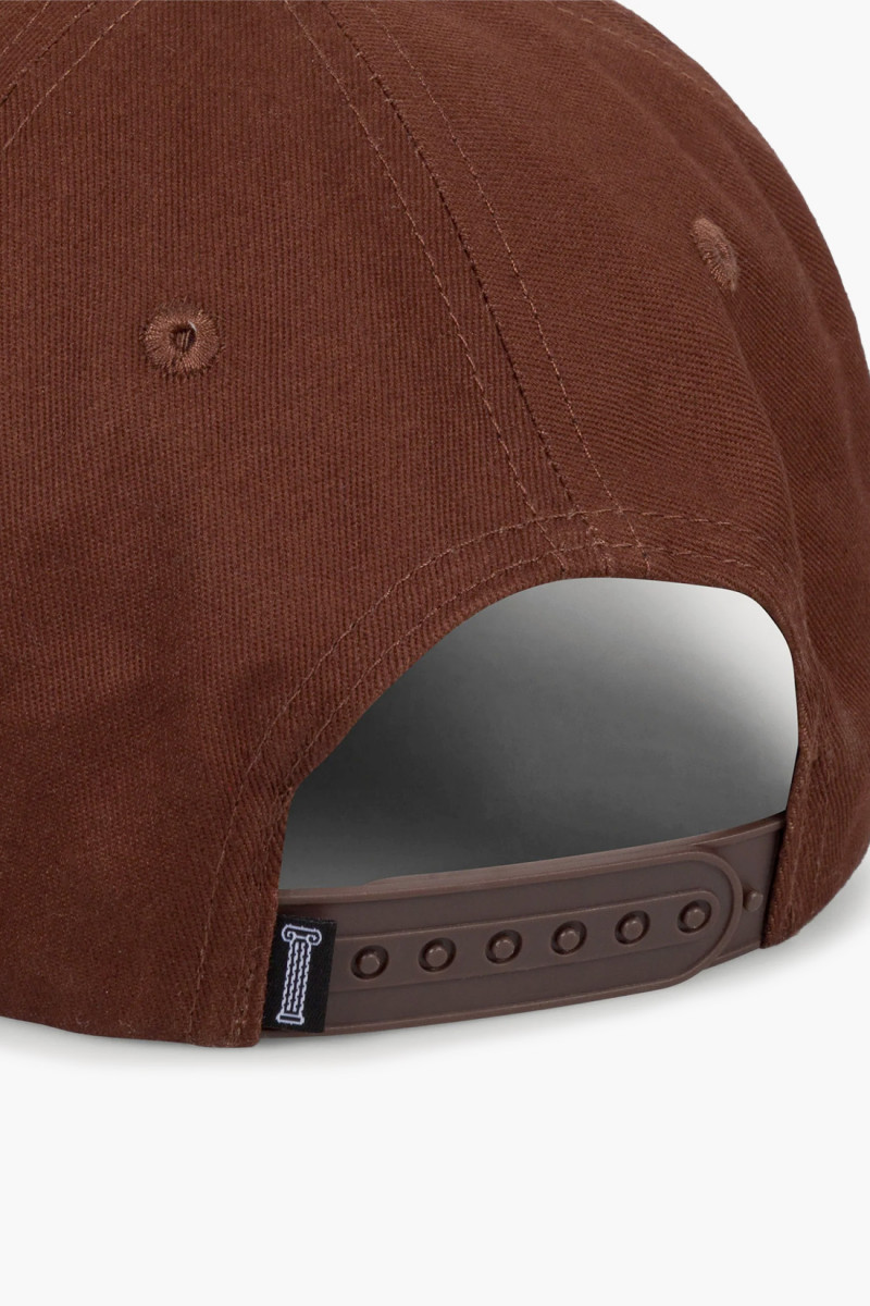 Temple cap Brown