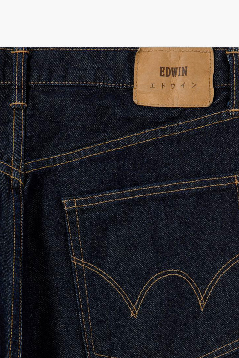 Wide pant kaihara Blue rinsed