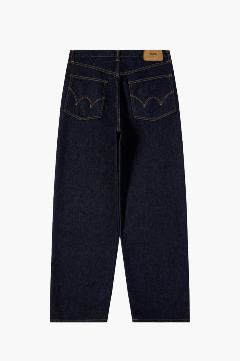 Wide pant kaihara Blue rinsed
