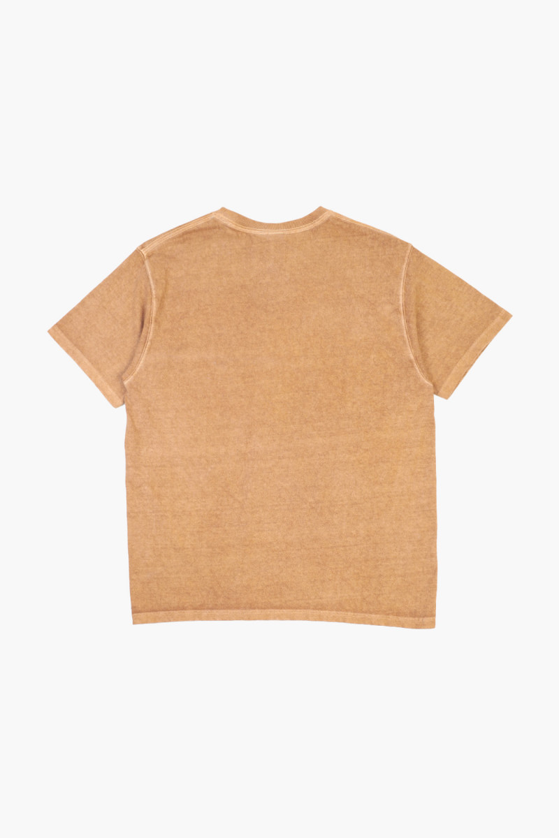 S/s crew tee P-mocha