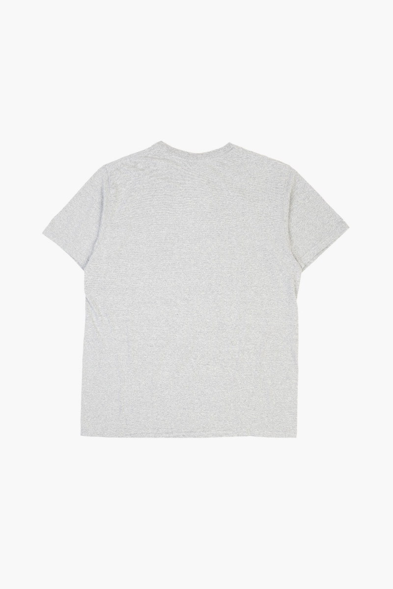 S/s crew tee Metal grey