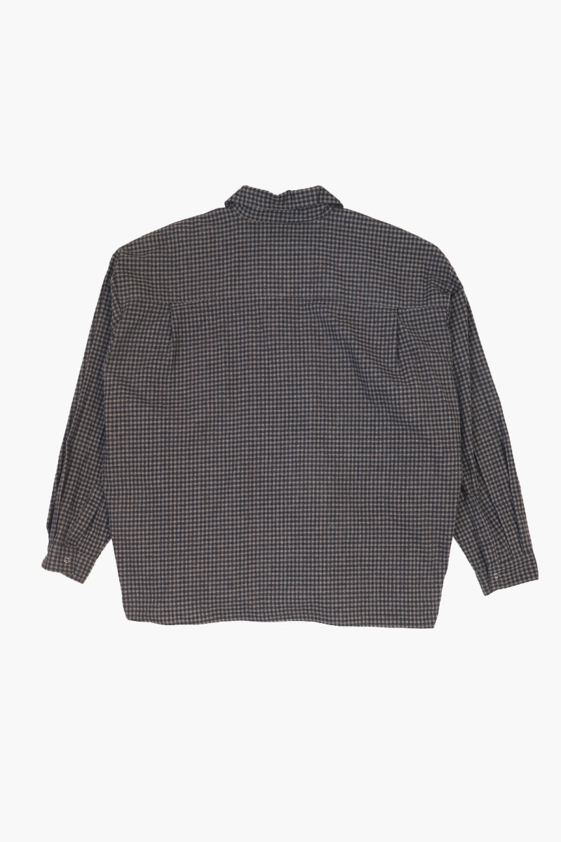 Kouri check shirt Brown