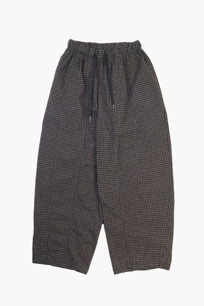Kouri check pants Brown