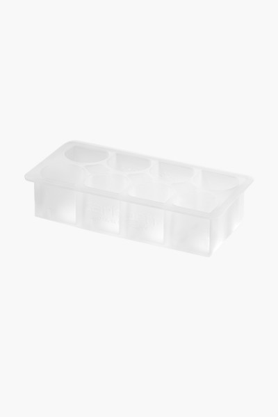 C logo ice cube tray Clear
