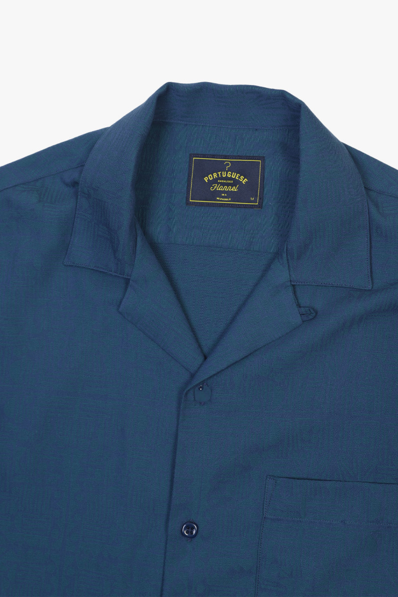 Message ss shirt Blue/ green