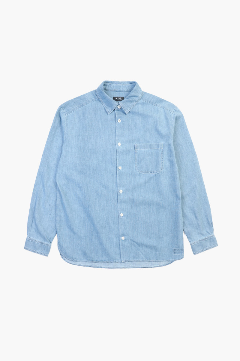 Chemise math Light blue