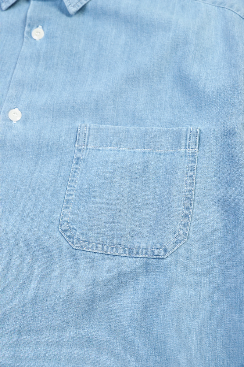 Chemise math Light blue