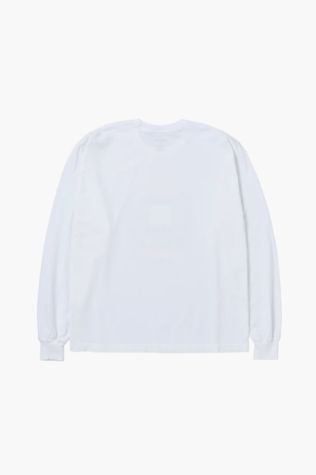 Nh. crest ls-4 tee White
