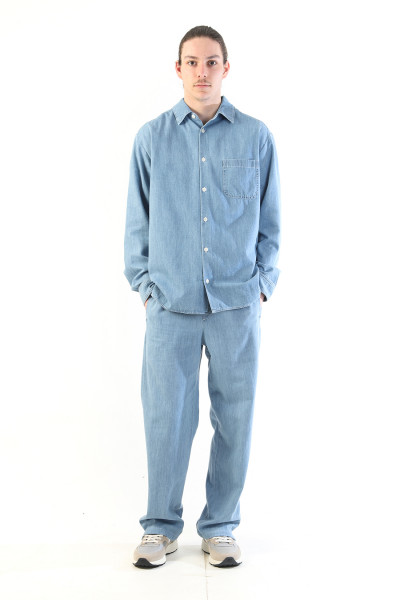 Chemise math Light blue