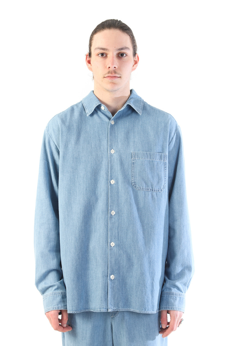Chemise math Light blue