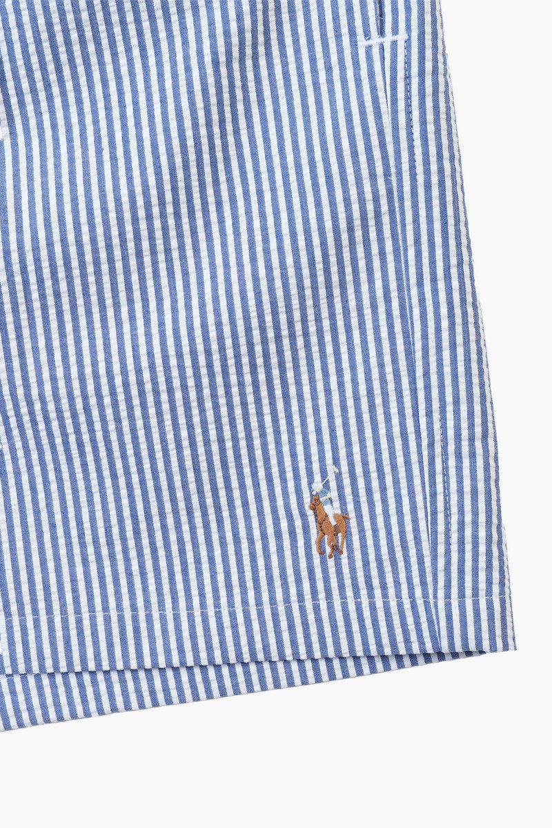 Traveler swim short seersucker Blue