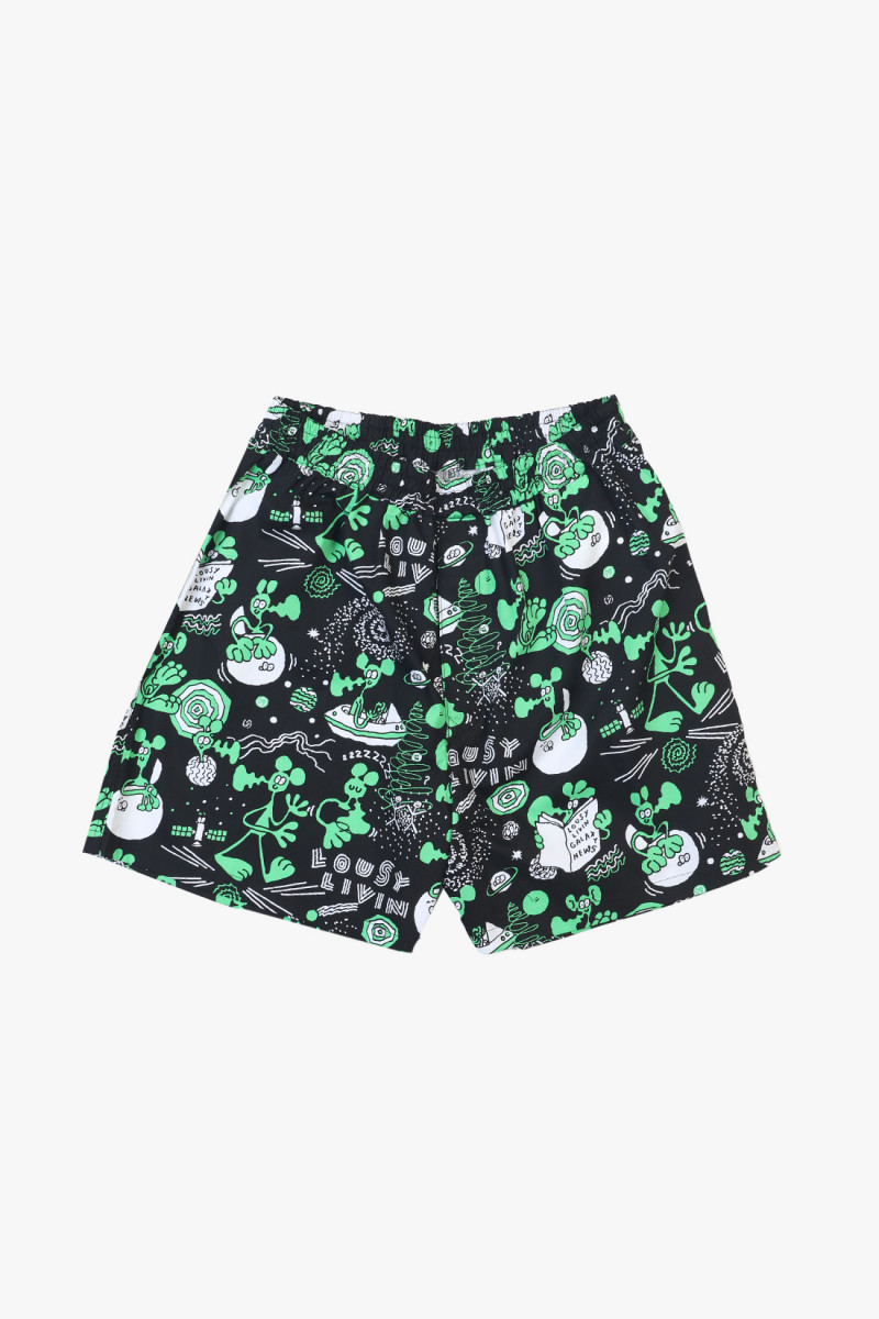Men's pant x lousy livin Black/ green