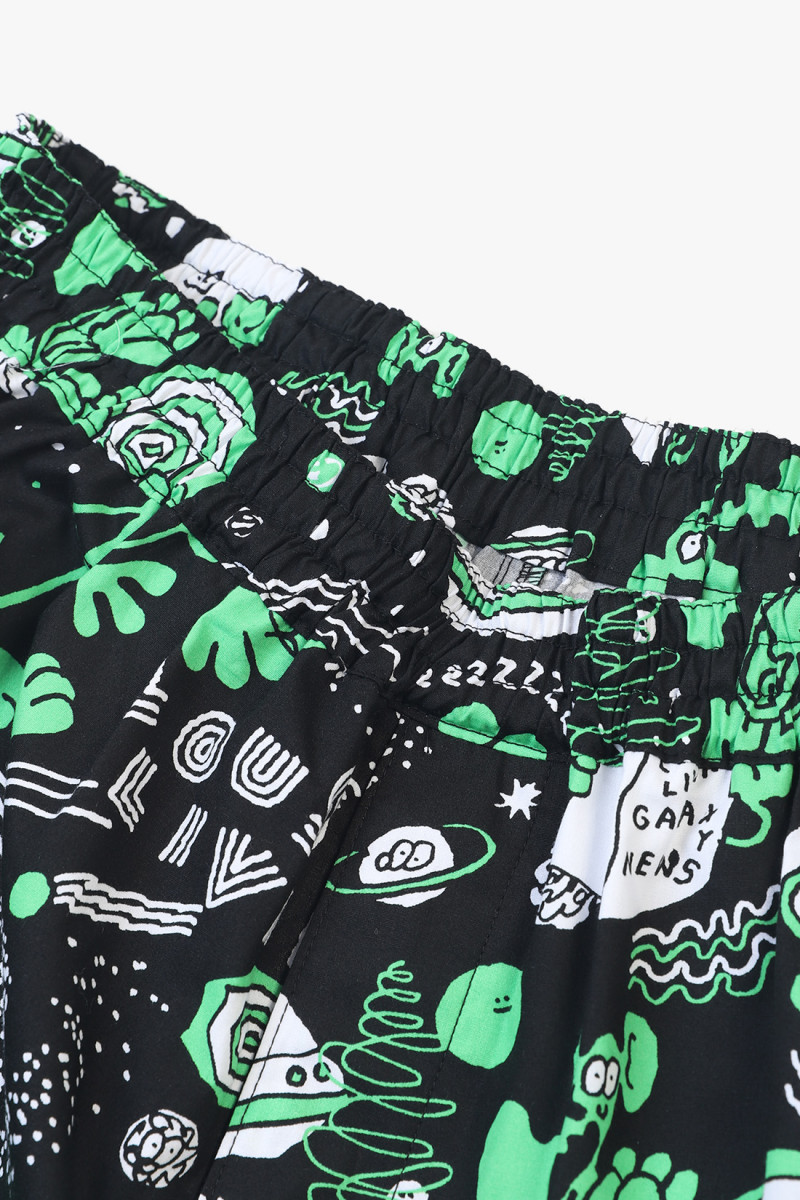 Men's pant x lousy livin Black/ green