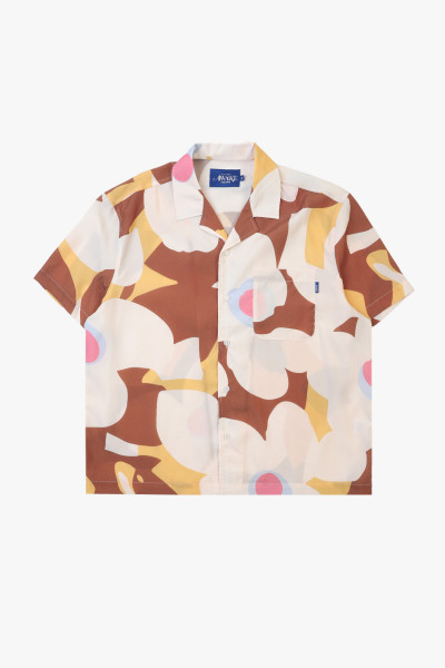 Awake ny Awake floral camp Brown multi - GRADUATE STORE