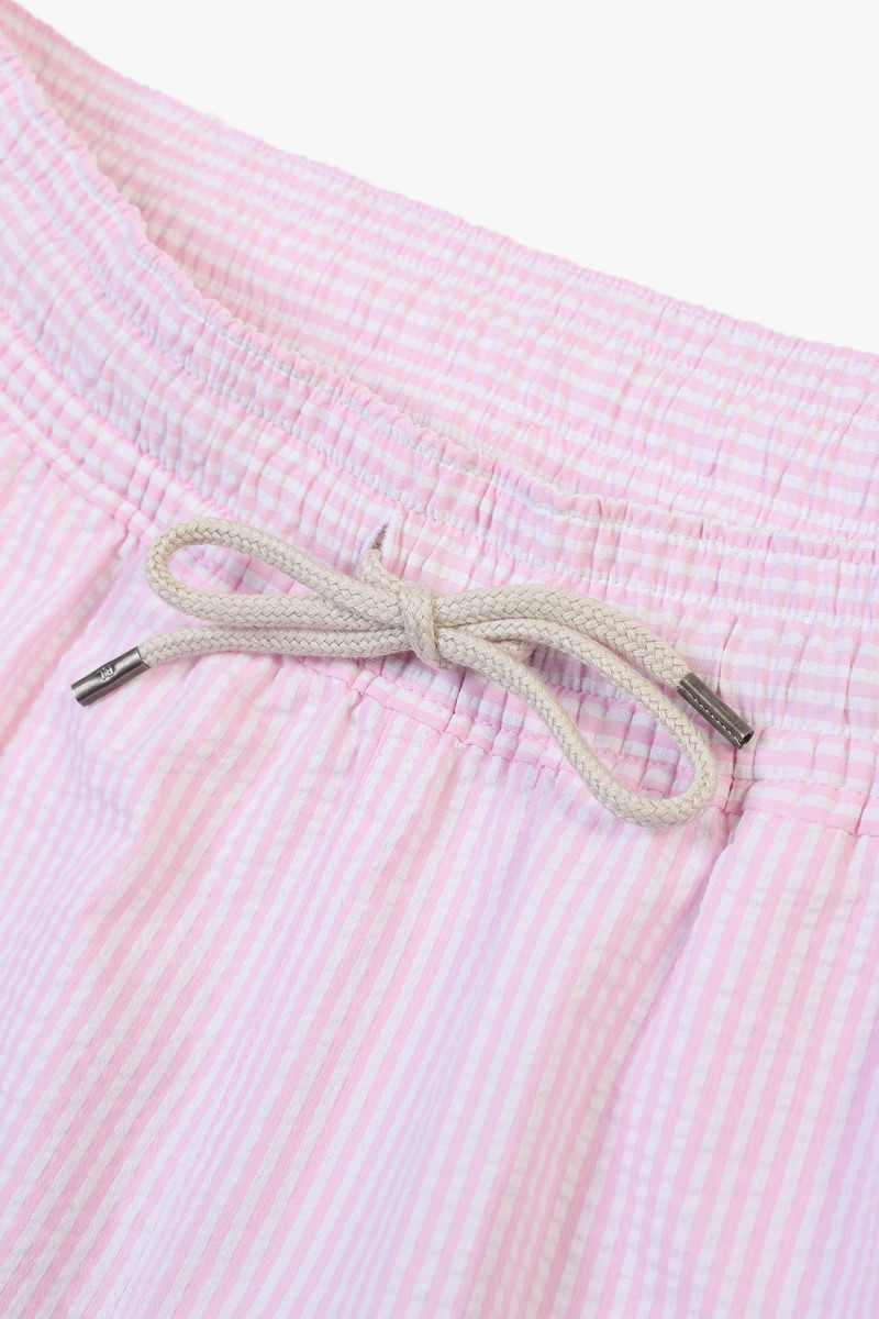 Traveler swim short seersucker Pink