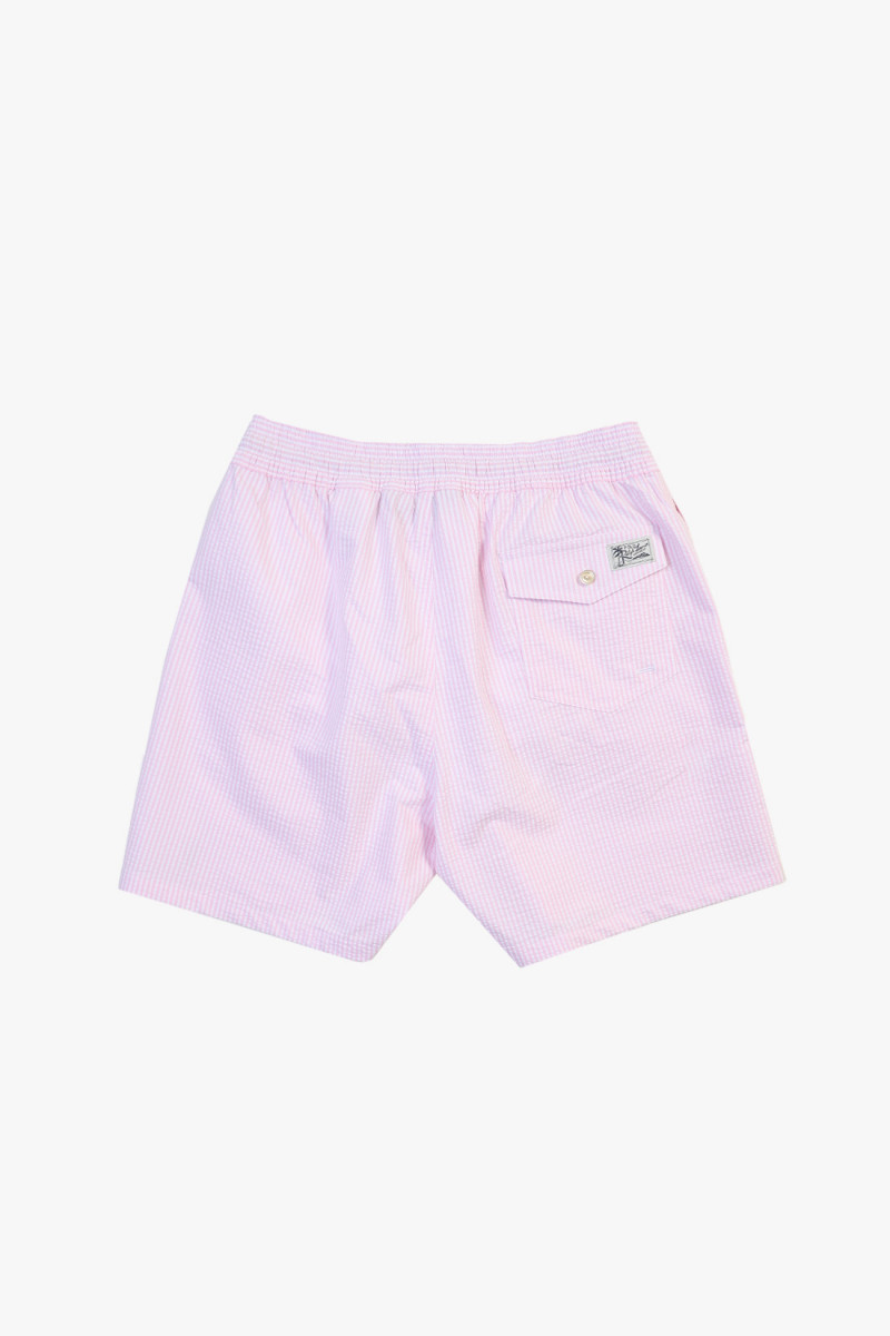 Traveler swim short seersucker Pink