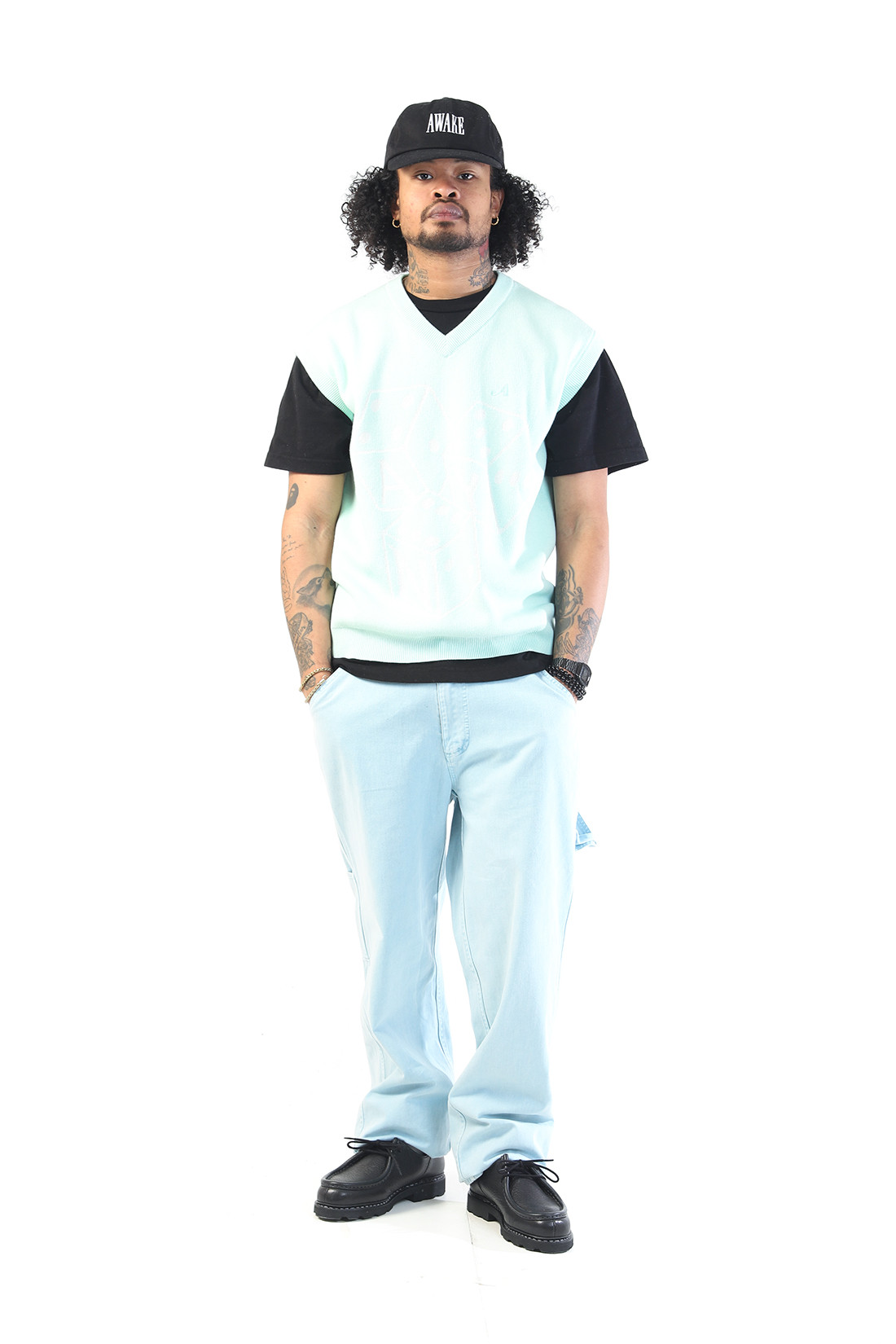 Awake painter pant Blue
