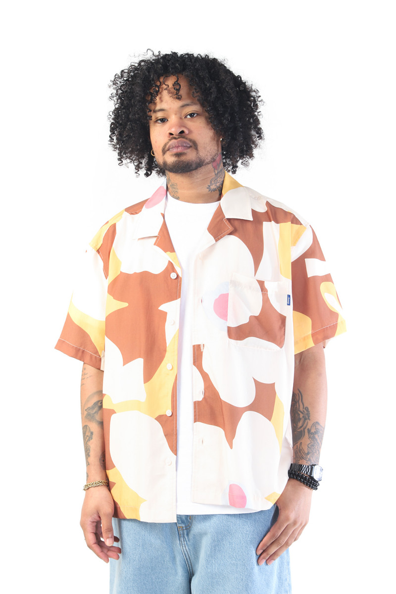 Awake floral camp Brown multi