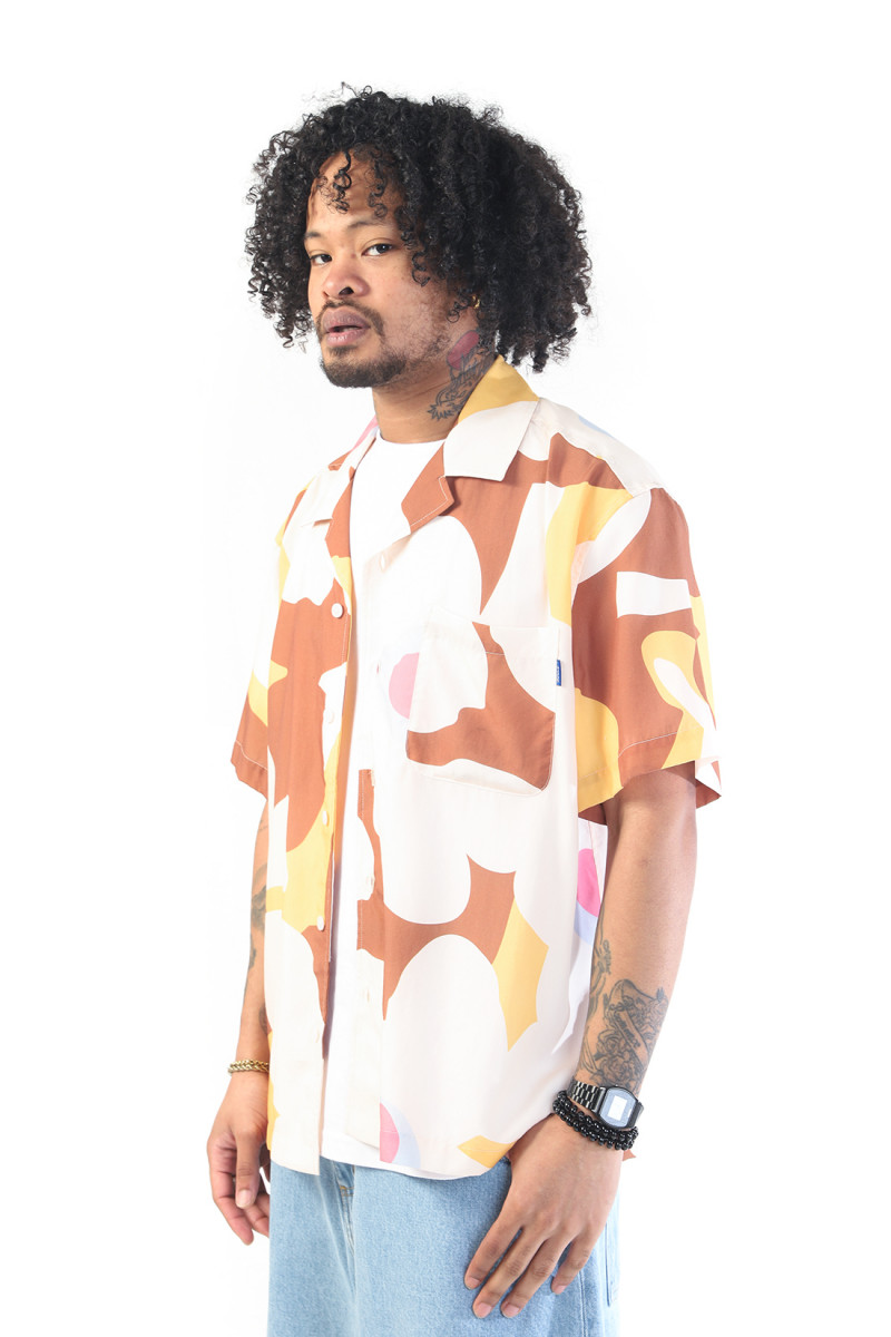 Awake floral camp Brown multi
