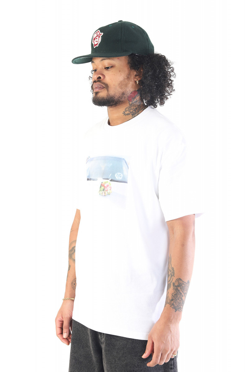 Dead flowers tee White