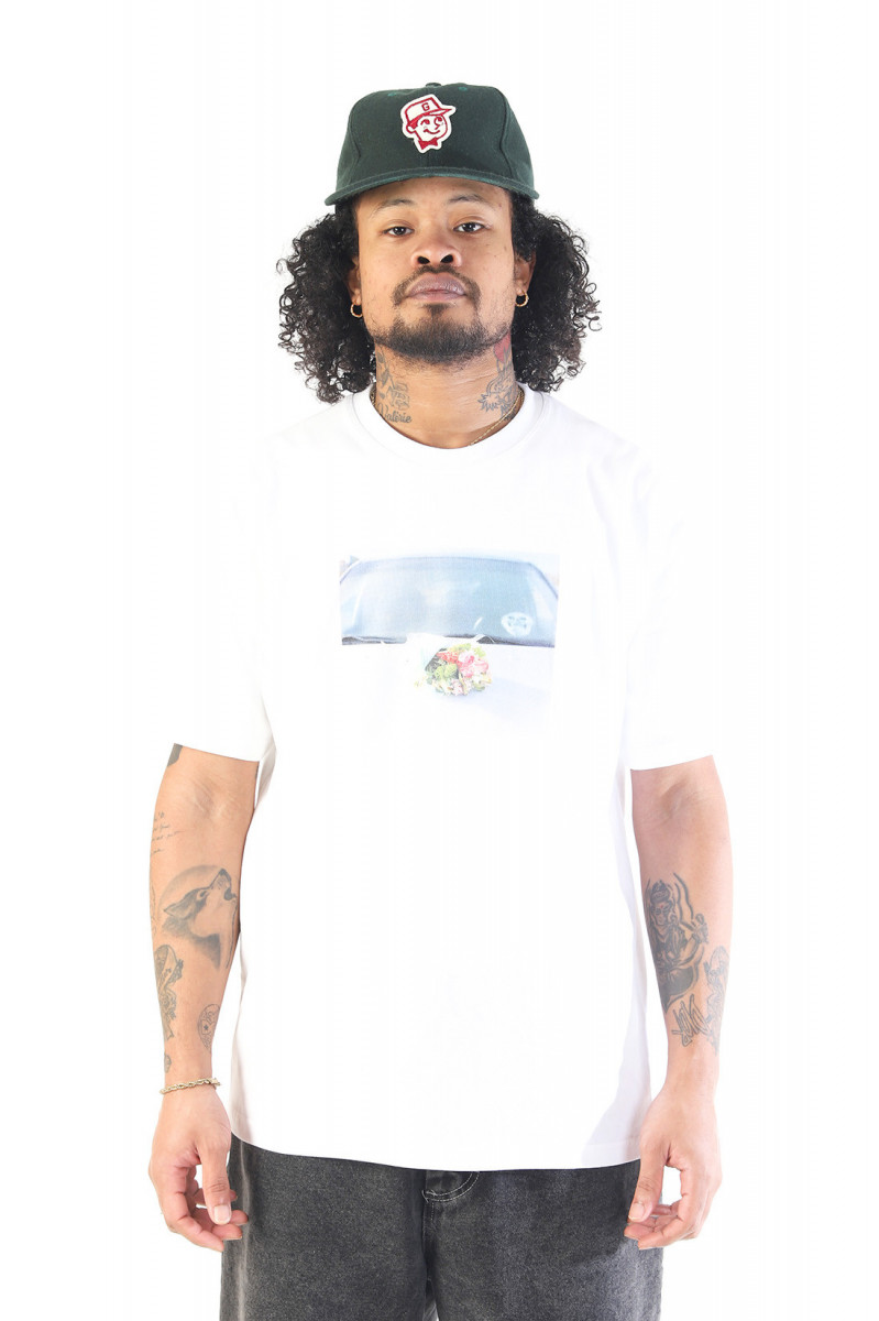 Dead flowers tee White