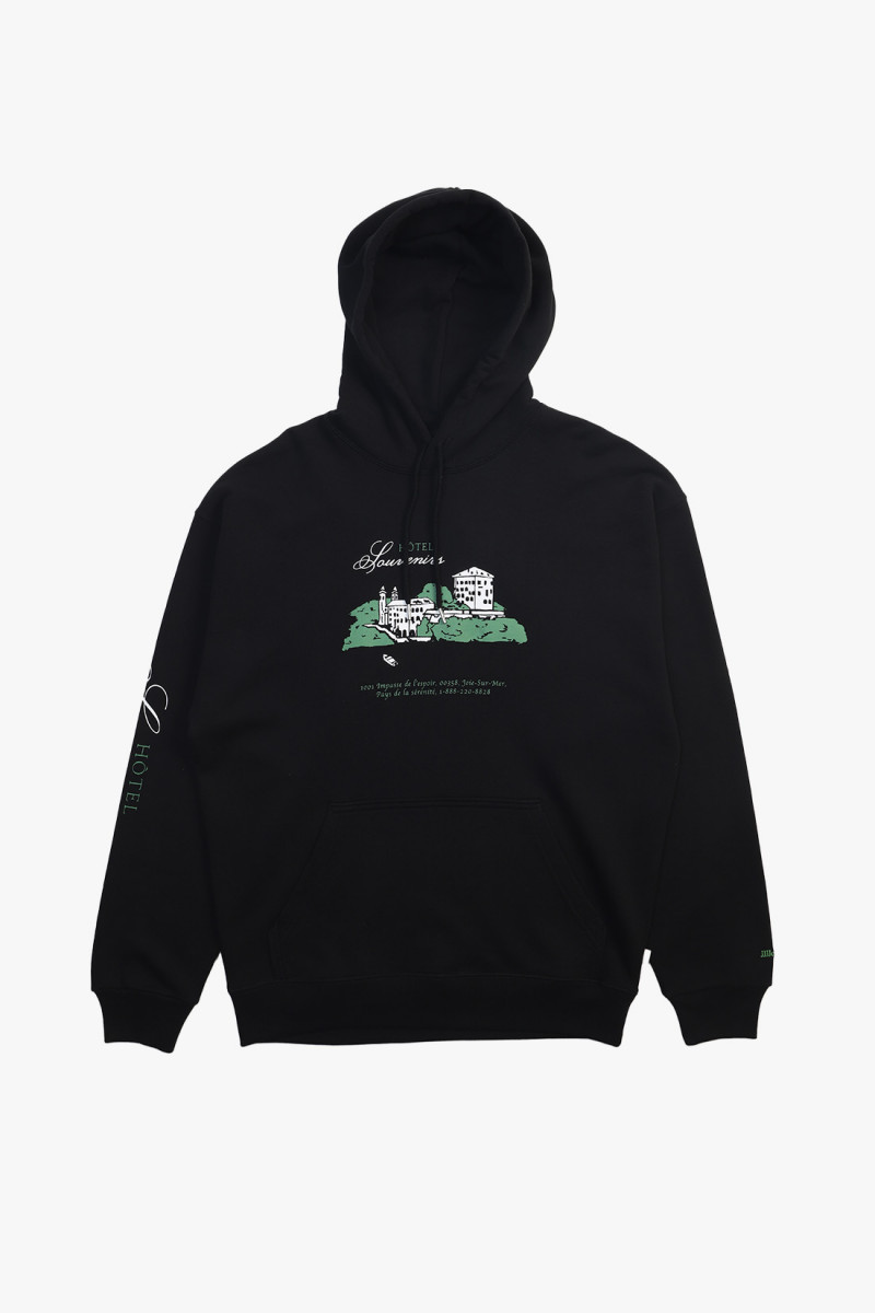 Hoodie hotel jjjjound Noir