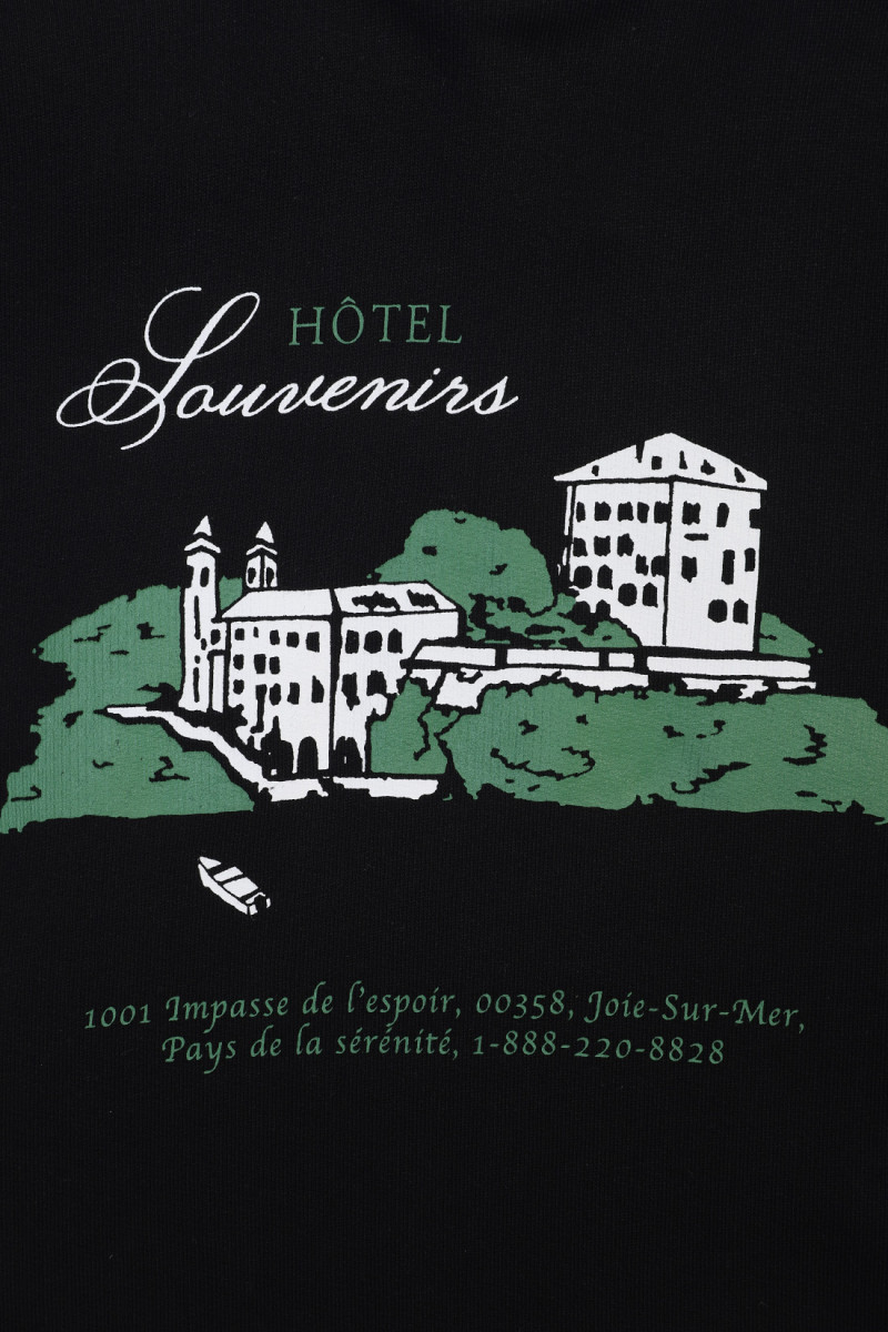 Hoodie hotel jjjjound Noir