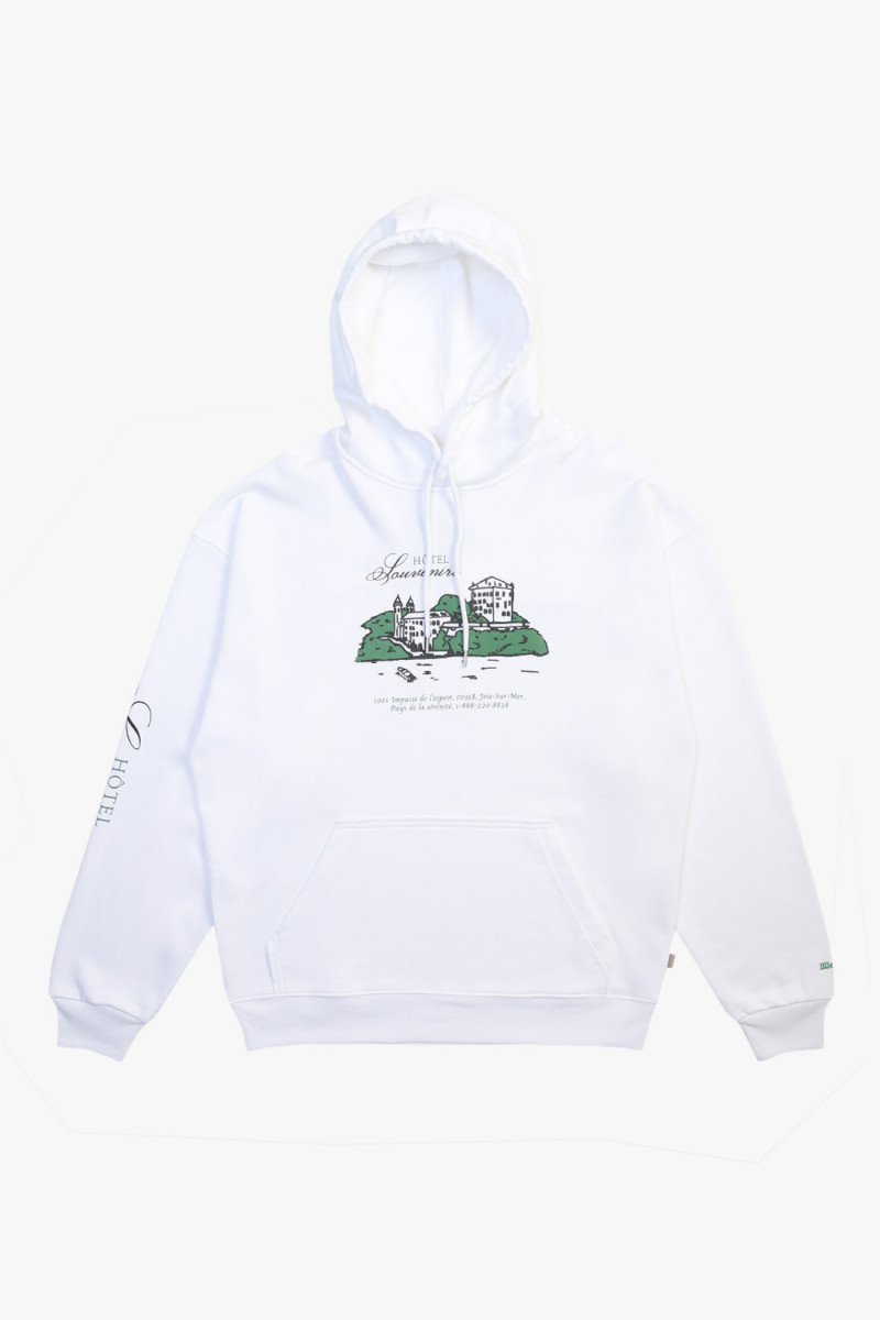 Hoodie hotel jjjjound Blanc
