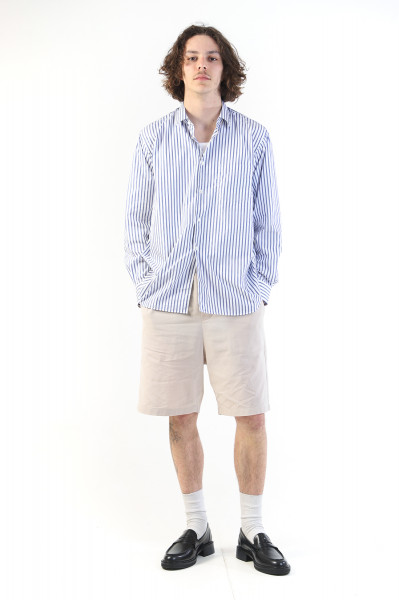 Mens shirt woven Stripe 117