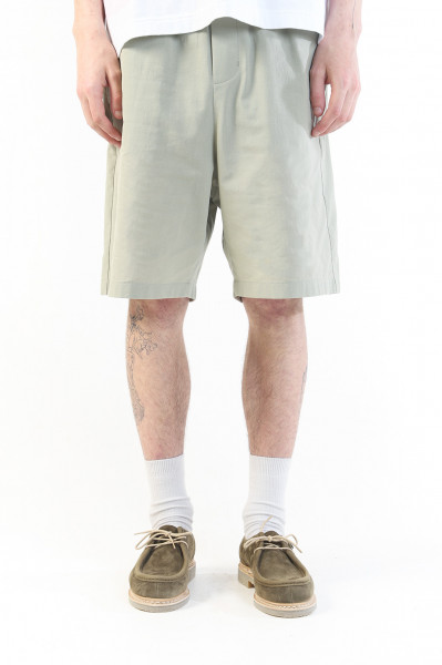 Ami Elasticated waist bermuda Sauge - GRADUATE STORE