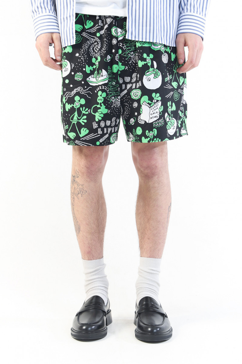 Men's pant x lousy livin Black/ green