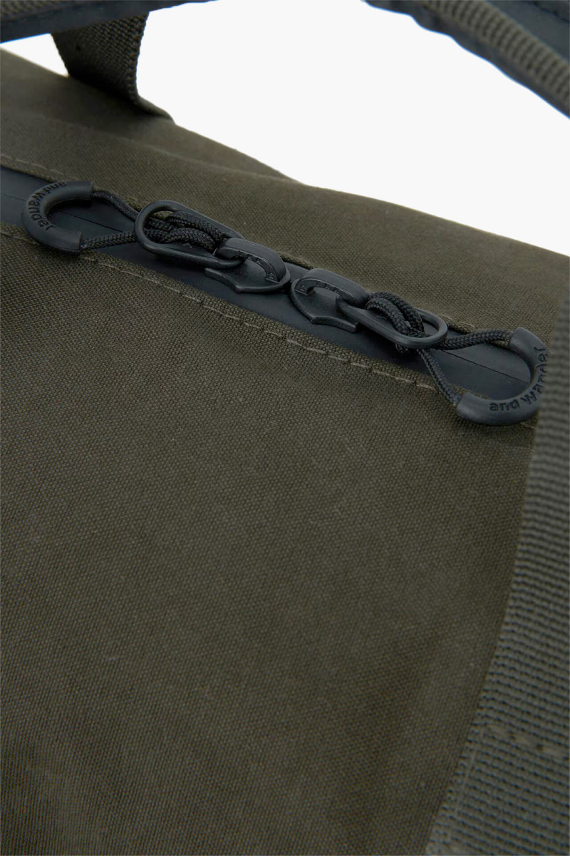 Pe/co two way bag Dark khaki 181
