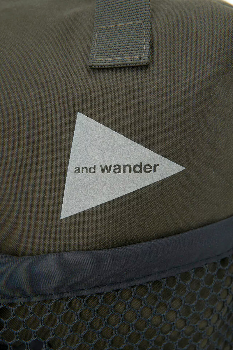Pe/co two way bag Dark khaki 181