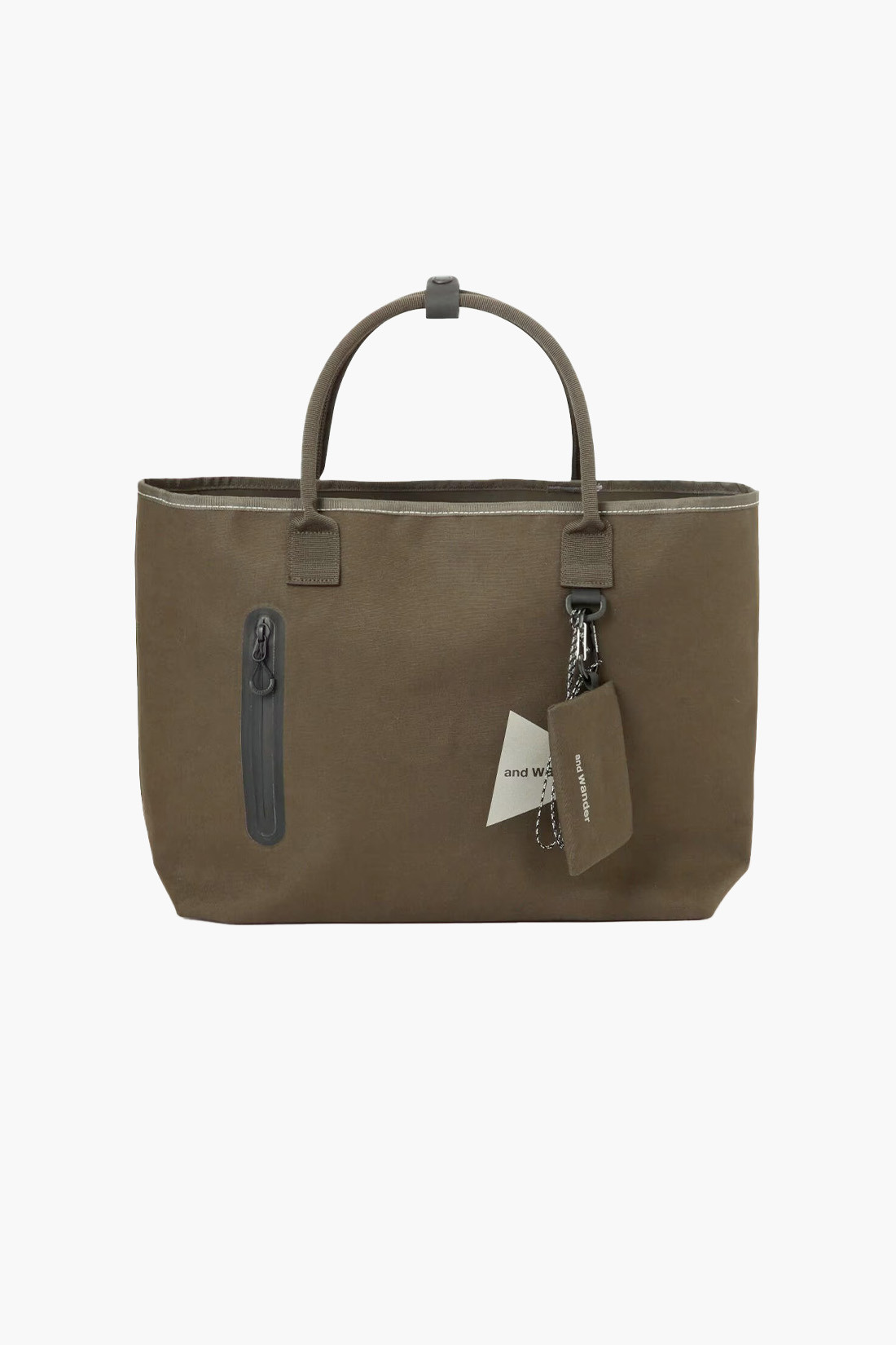Pe/co tote bag Dark khaki 181