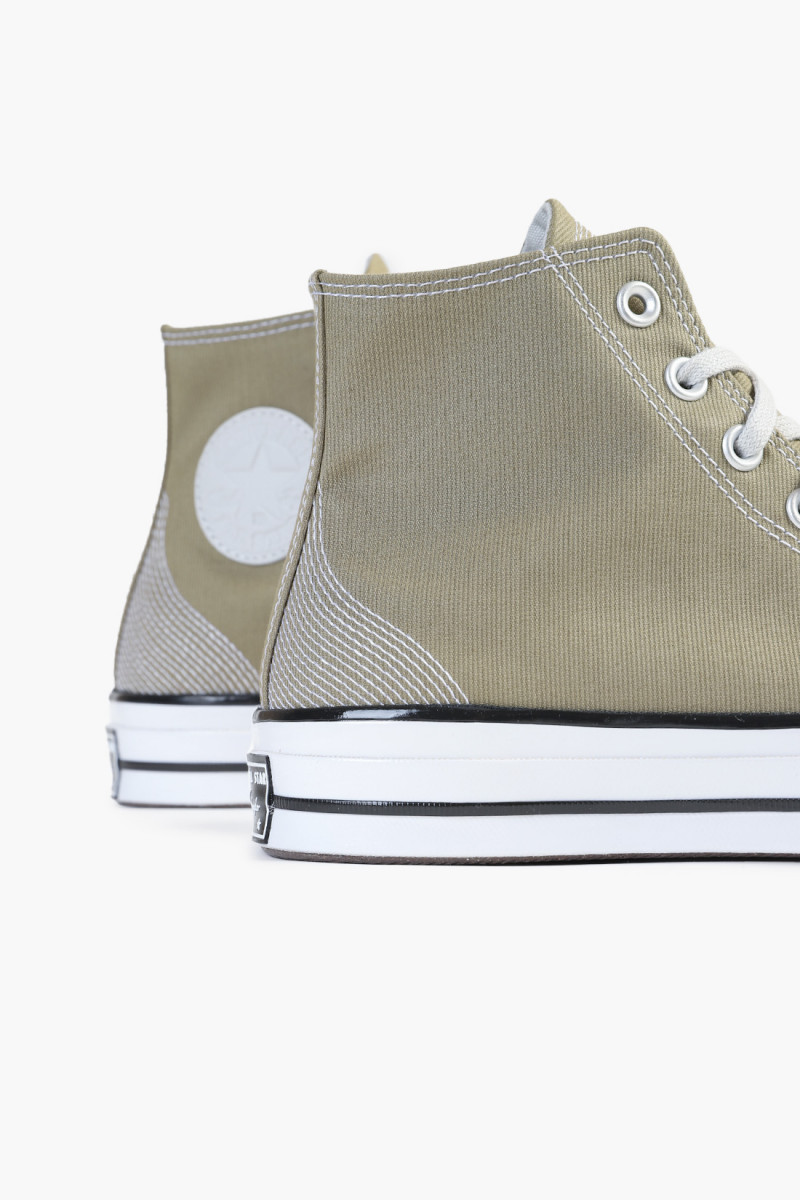 Chuck 70 hi Olive/ white