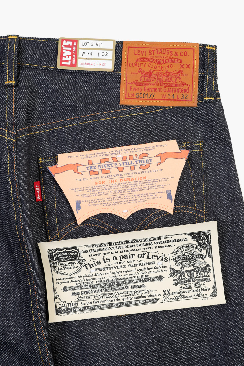 Lvc 1944 501 ® jeans dk indigo Unwashed