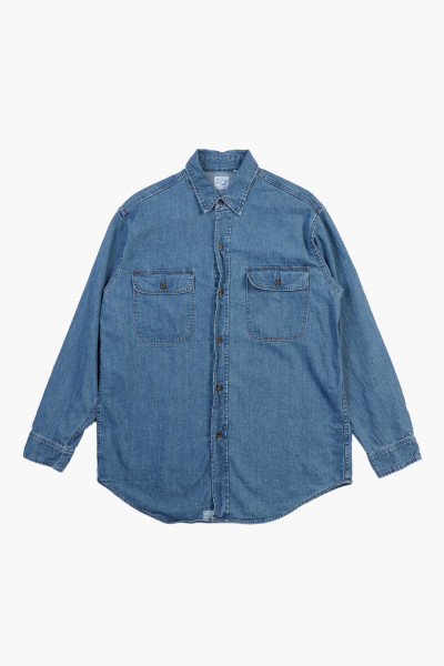 Orslow Denim work shirts Denim used - GRADUATE STORE