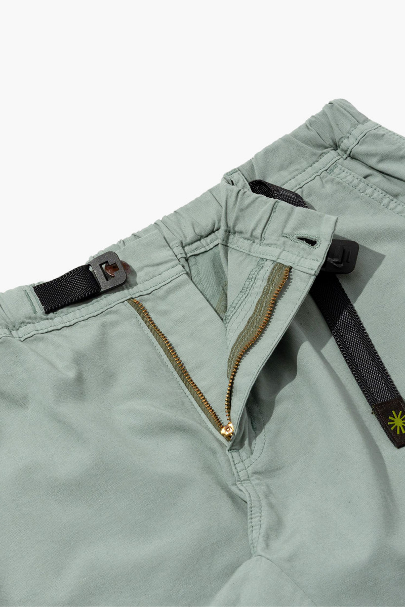 Hemp utility basic pants Sea green