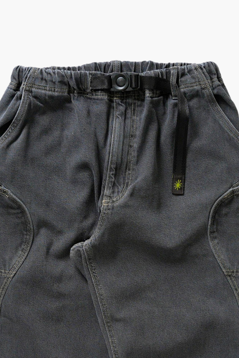 High explorer pants denim Black used wash