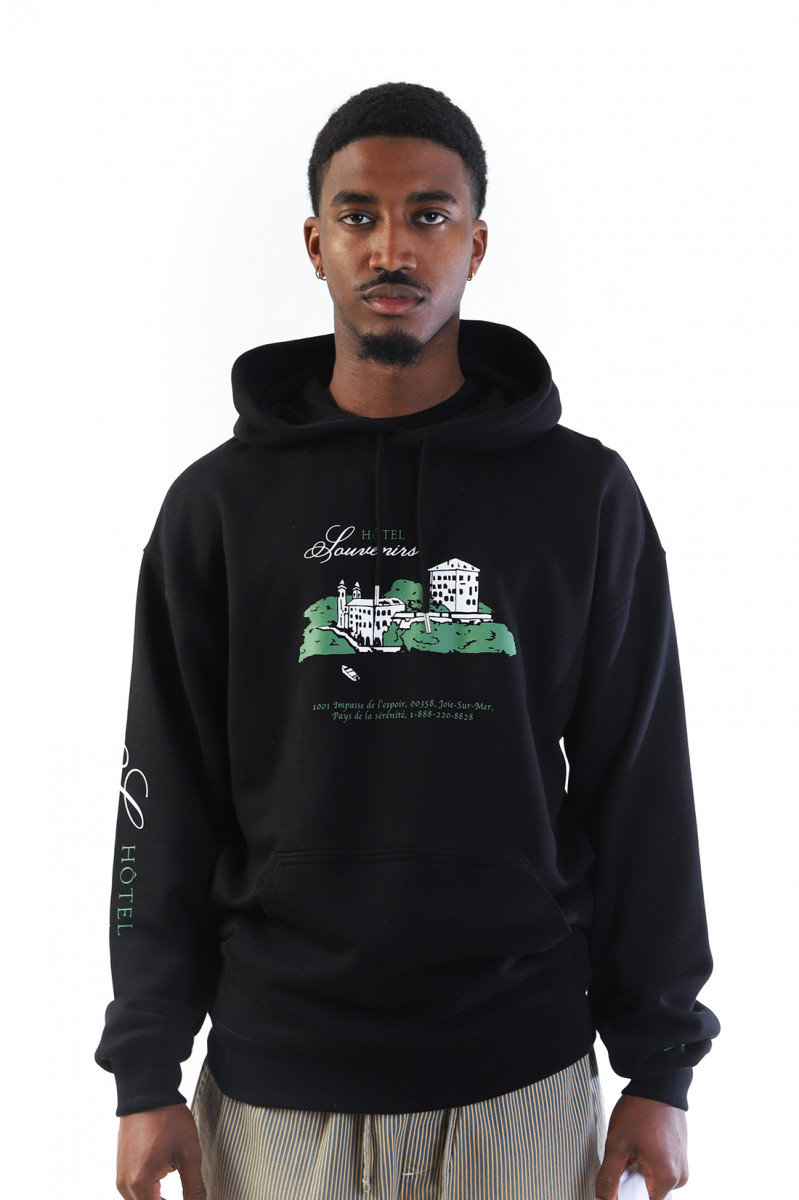 Hoodie hotel jjjjound Noir