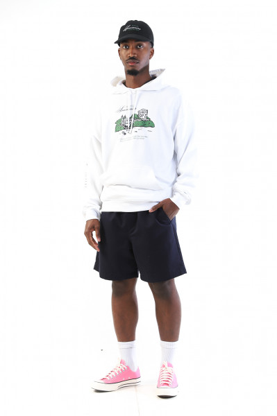 Hoodie hotel jjjjound Blanc