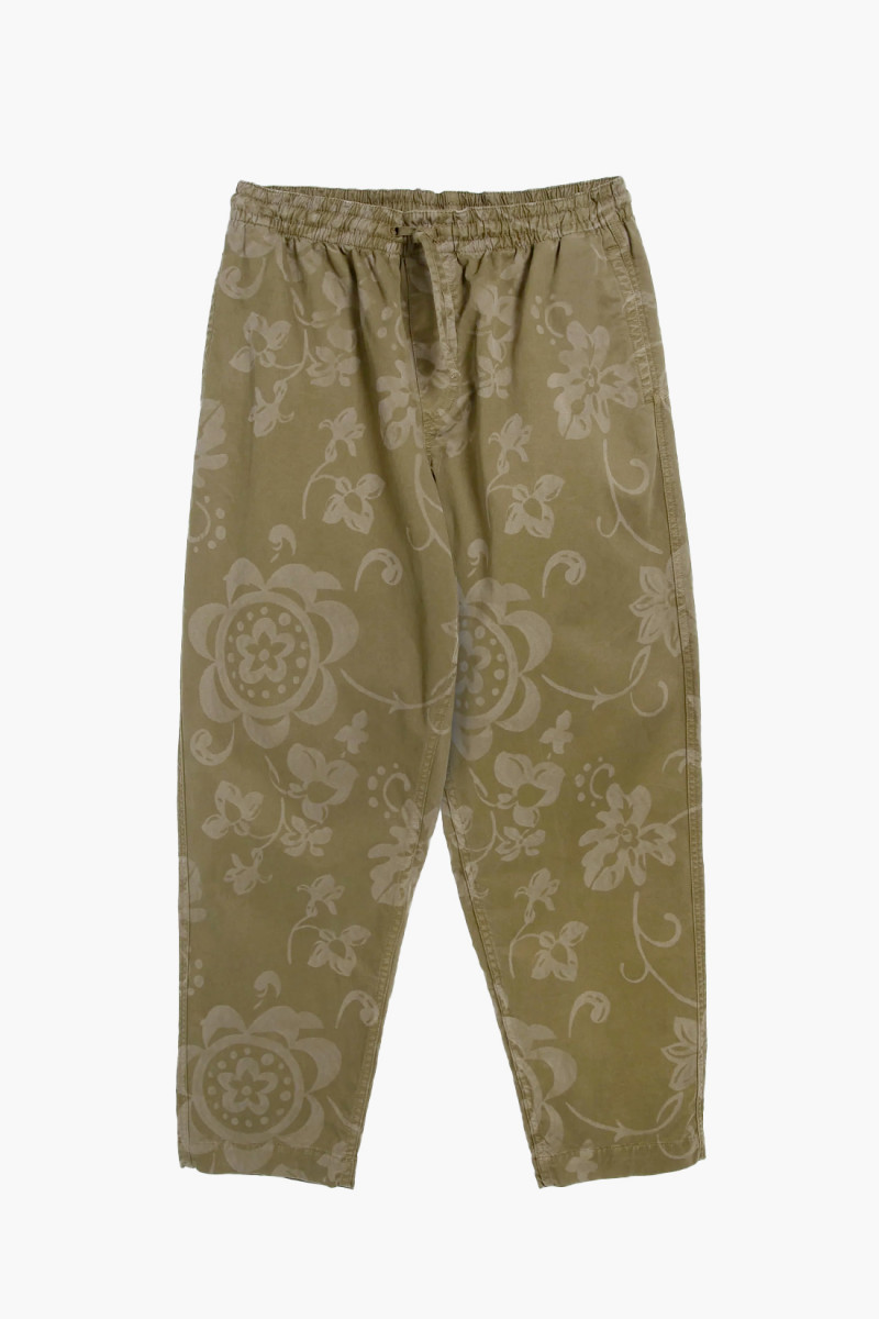 Alva skate trouser Olive floral