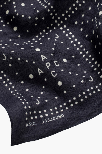 A.p.c. jjjjound Foulard jjjjound Darknavy - GRADUATE STORE