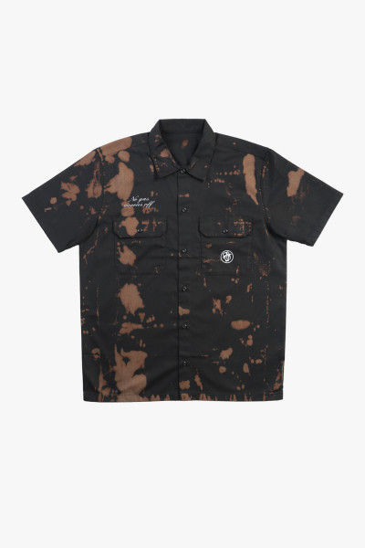 Graduate Fuel dyed shirt Black - GRADUATE STORE