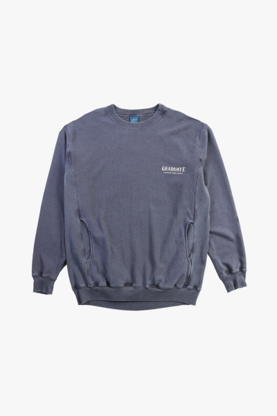 Graduate Fuel crewneck Navy - GRADUATE STORE