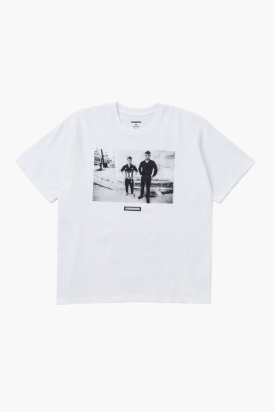 Neighborhood Nh x osamu nagahama tee ss-1 White - GRADUATE STORE