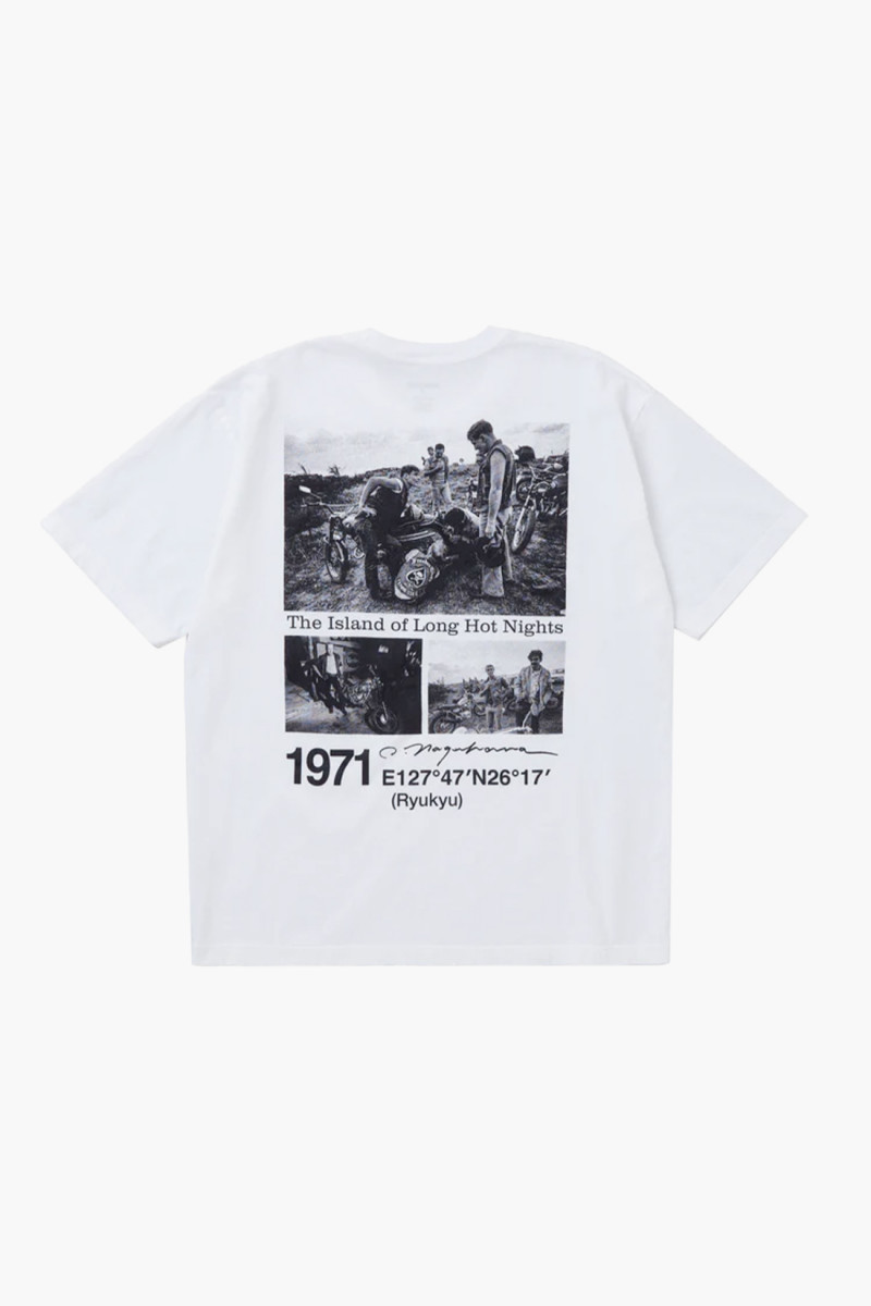 Nh x osamu nagahama tee ss-2 White