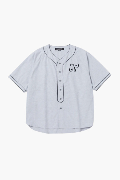 Neighborhood Baseball shirt ss Grey - GRADUATE STORE