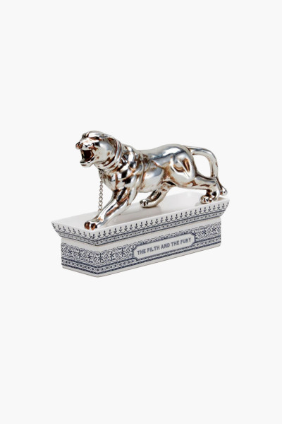 Panther incense chamber Silver